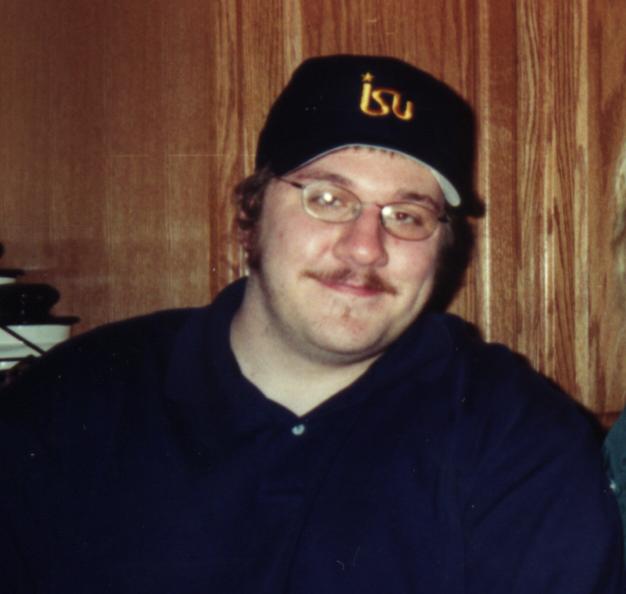 Matt wearing ISU cap